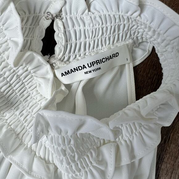 NWT Amanda Uprichard White Bridal Jumpsuit - Picture 5 of 8